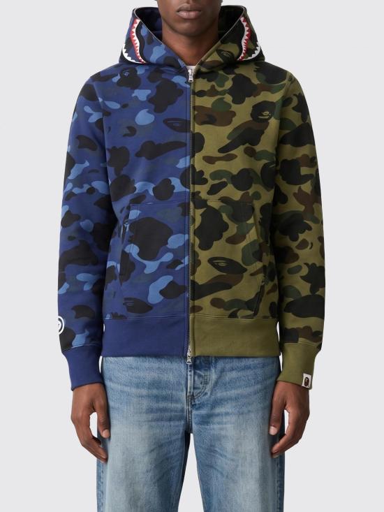 26SS 베이프 긴팔 티셔츠 001ZPM301005M Navy