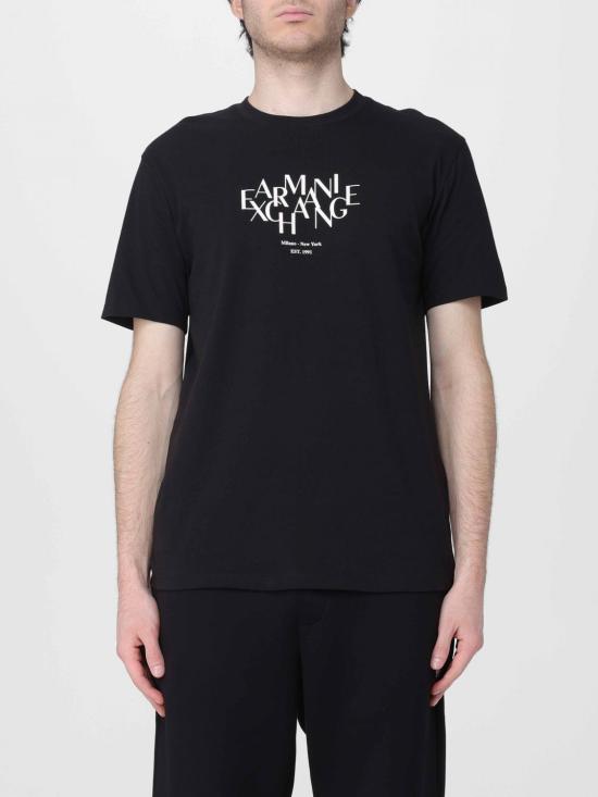 26SS 알마니 반팔 티셔츠 XM002782AF10356 UC001 Black