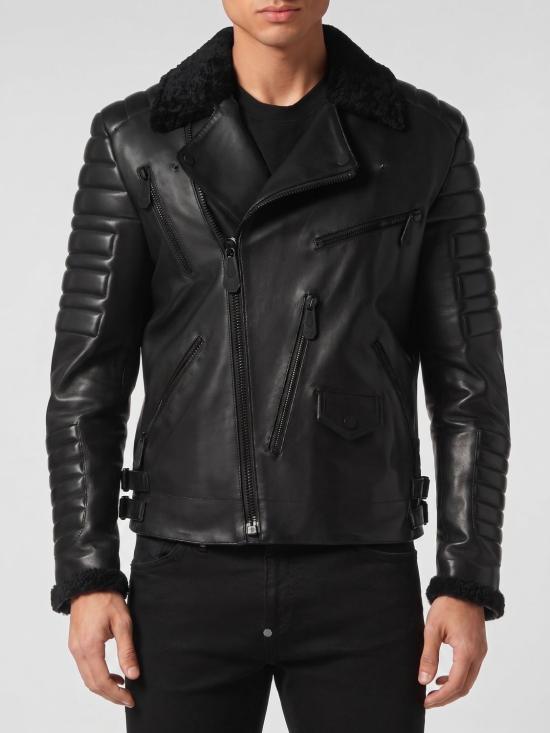 26SS 필립 플레인 자켓 AACCMLB1796PLE137N 02 Black