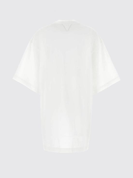 26SS 보테가베네타 반팔 티셔츠 864786V6F20 9071 White - BOTTEGA VENETA