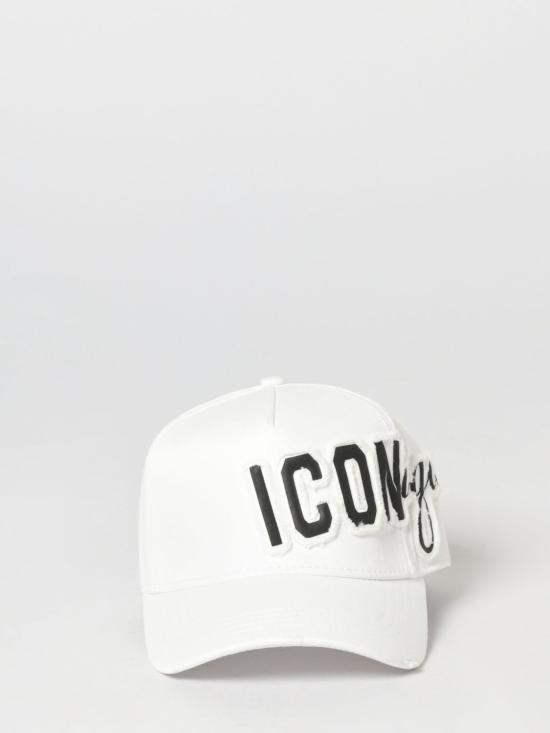 26SS 디스퀘어드2 모자 BCM099705C00001 1062 White - DSQUARED2