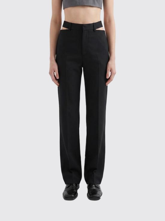 26SS 질샌더 팬츠 J03KA0342J40249 001 Black