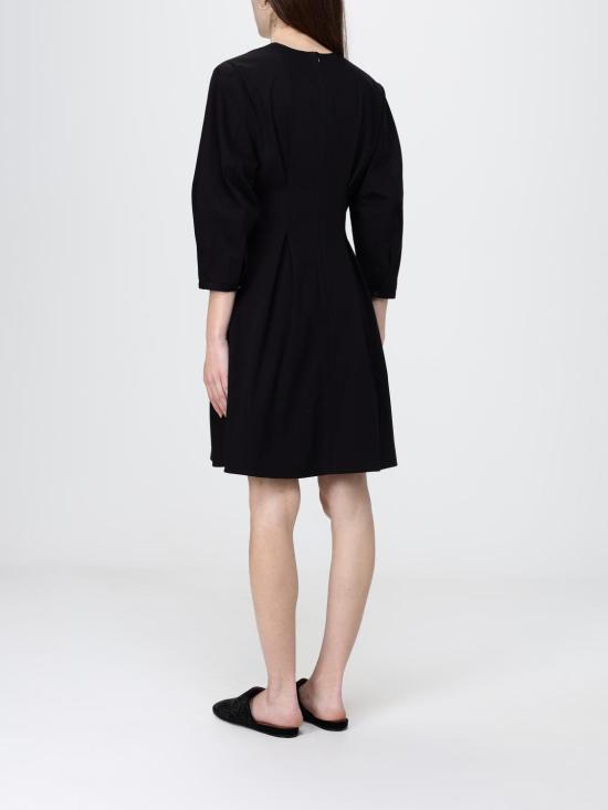 26SS 토템 롱 원피스 262WRD0336FB0490 001 Black - TOTEME