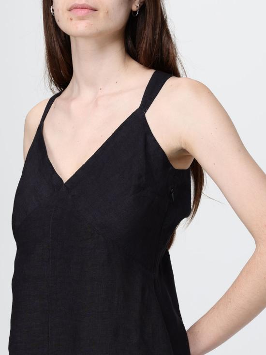 26SS 120 리노 롱 원피스 33ALIW4PL0000E51733ALIW 900065 Black - 120 LINO