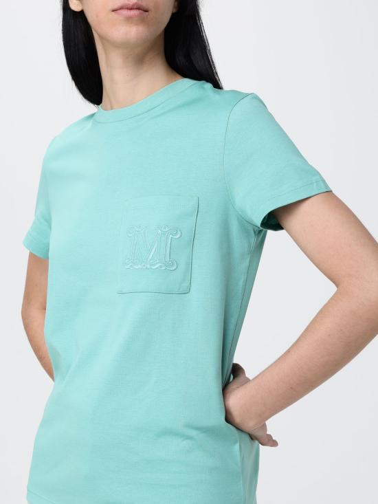 26SS 막스마라 반팔 티셔츠 2611941022600 012 Green - MAX MARA