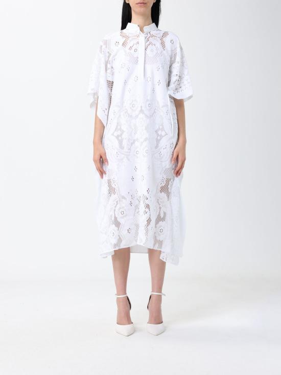 26SS 리비아나 콘티 롱 원피스 L6SH54 A01 0 White