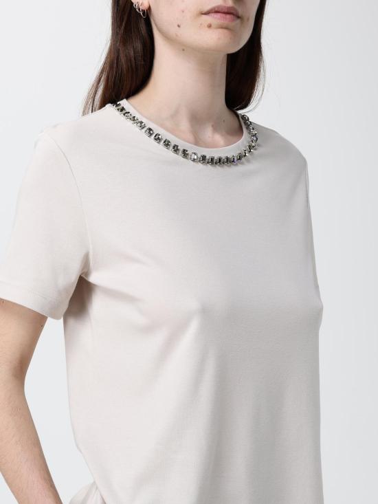 26SS 에스막스마라 반팔 티셔츠 2619971013600 001 Grey - 'S MAX MARA