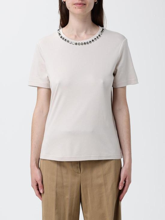 26SS 에스막스마라 반팔 티셔츠 2619971013600 001 Grey