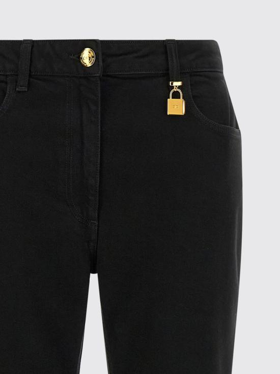 26SS 엘리자베타프랜치 데님 팬츠 PJ29I61E2 110 Black - ELISABETTA FRANCHI