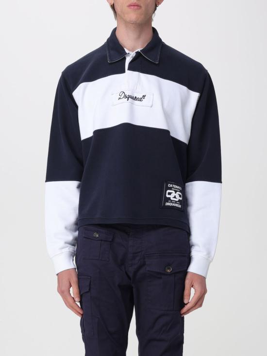 26SS 디스퀘어드2 폴로 티셔츠 S74GU0939D25028 478 Navy