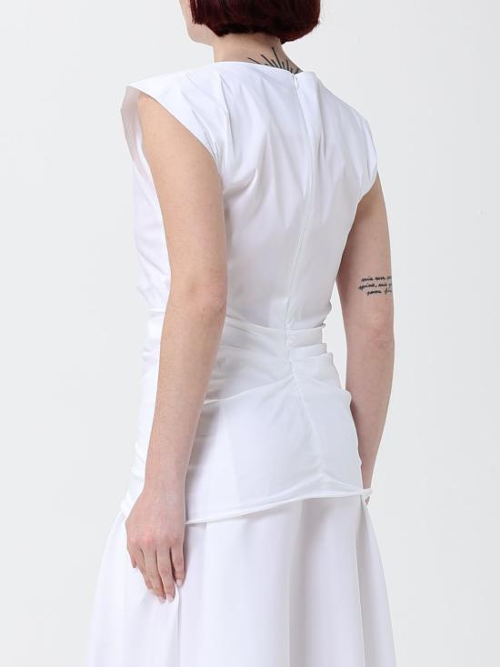 26SS 리비아나 콘티 탑 L6SK28 A01 0 White - LIVIANA CONTI