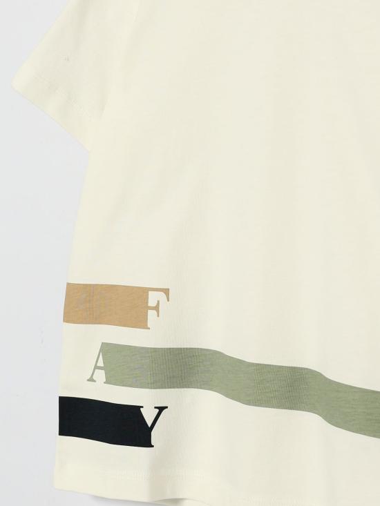 26SS [키즈] 페이 티셔츠 FY8P71Z3708 101VE Ivory - FAY