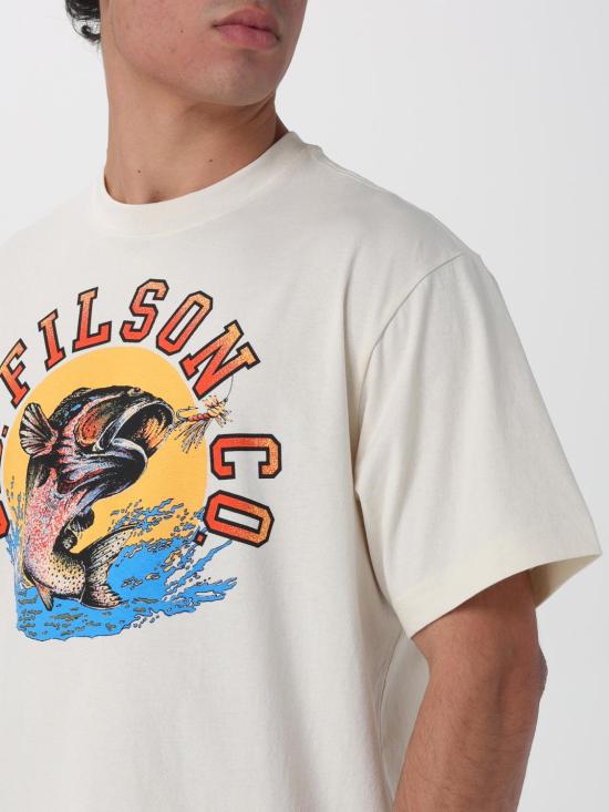 26SS 필슨 반팔 티셔츠 FMTEE0139K0260 100 White - FILSON