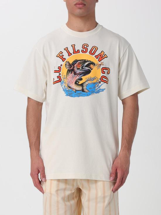 26SS 필슨 반팔 티셔츠 FMTEE0139K0260 100 White