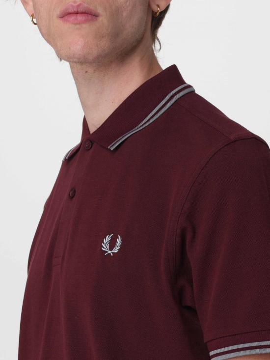 26SS 프레드페리 폴로 티셔츠 M3600 08B Gnawed Blue 1 - FRED PERRY