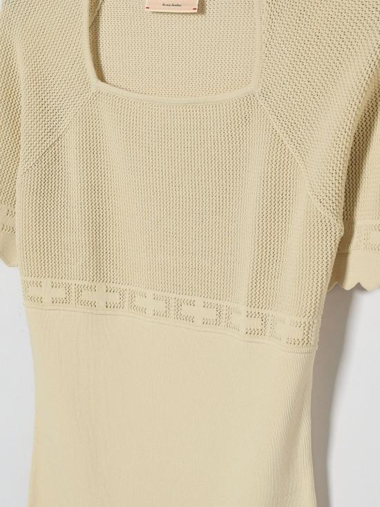 26SS [키즈] 엘리자베타프랜치 원피스 EFAB650CFL109 0033 Butter - ELISABETTA FRANCHI