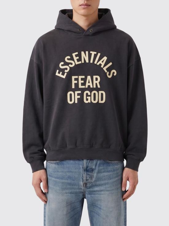 26SS 피어오브갓 긴팔 티셔츠 192SP266701F FADED Black