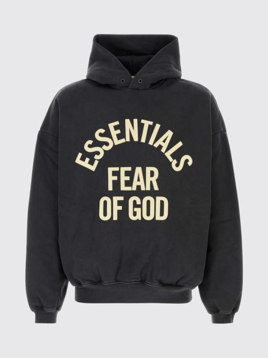 26SS 피어오브갓 긴팔 티셔츠 192SP266701F FADED Black - FEAR OF GOD