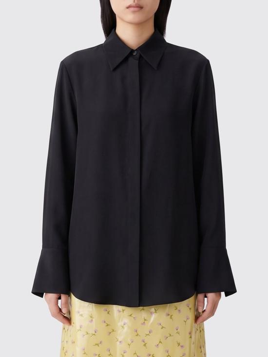 26SS 질샌더 셔츠 J02DL0284J76018 001 Black