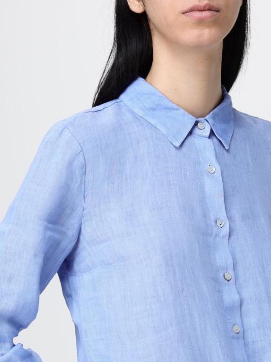 26SS 120 리노 셔츠 33ALIW19KA000011533ALIW S00023 Avion - 120 LINO