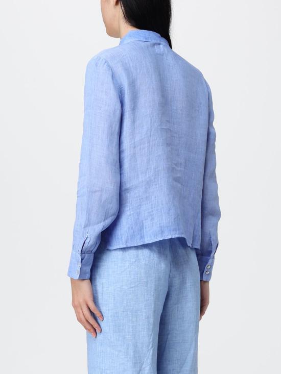 26SS 120 리노 셔츠 33ALIW19KA000011533ALIW S00023 Avion - 120 LINO