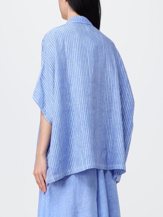26SS 120 리노 셔츠 33ALIW1PLA000G47033ALIW S00023 Avion - 120 LINO