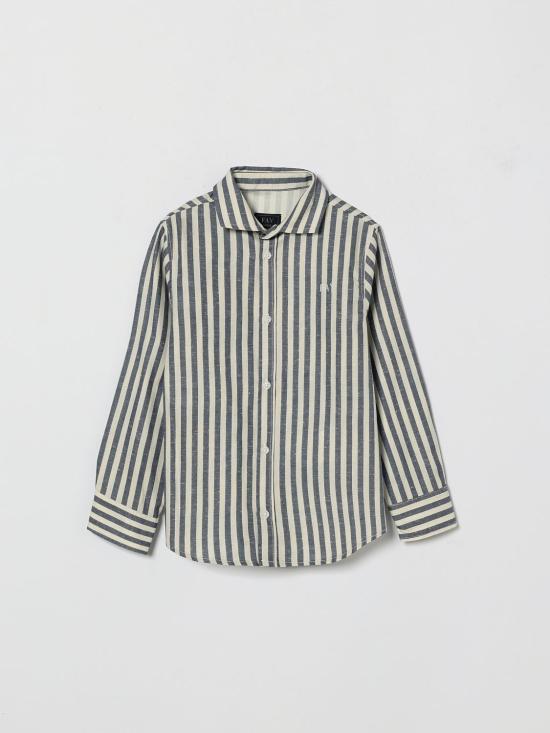 26SS [키즈] 페이 셔츠 FY5P30Z3691 101BR Ivory