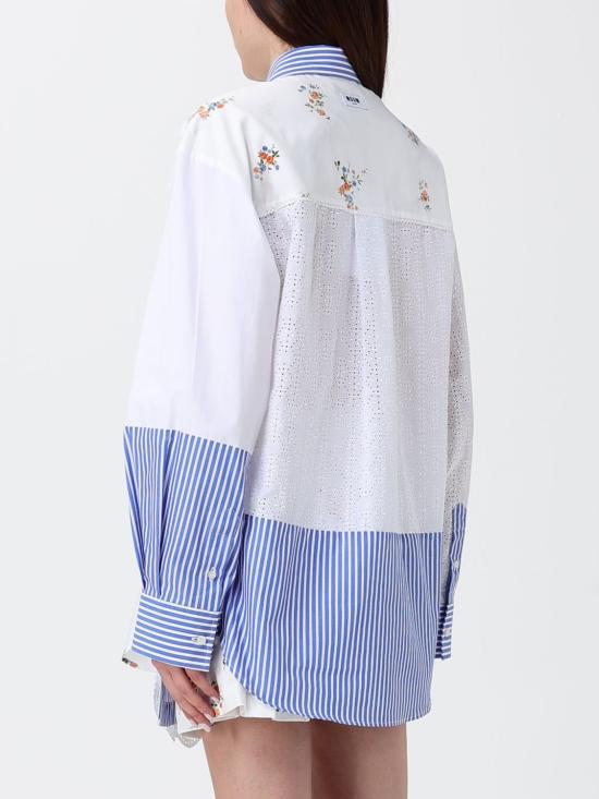 26SS 엠에스지엠 셔츠 4041MDE13Y267157 02 White - MSGM