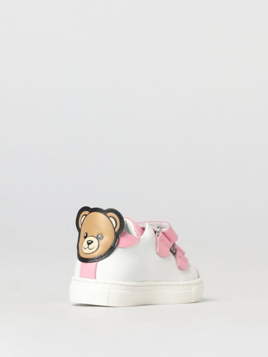 26SS [키즈] 모스키노 슈즈 82956 01 Pink - MOSCHINO