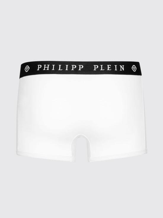 26SS 필립 플레인 팬티 PPCOMUY0114PTE004N 01 White - PHILIPP PLEIN