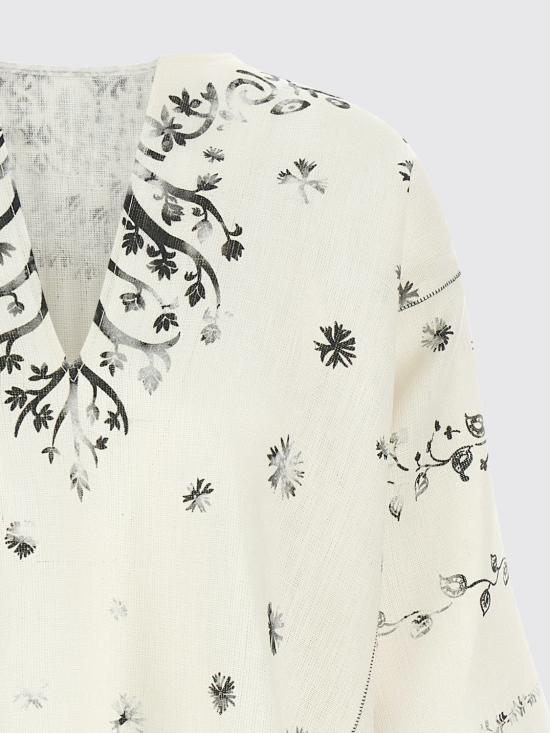 26SS 알베르타 페레티 탑 02100152 1006 White - ALBERTA FERRETTI