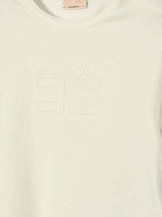 26SS [키즈] 엘리자베타프랜치 티셔츠 EGTS1060JE006 0004 Ivory - ELISABETTA FRANCHI