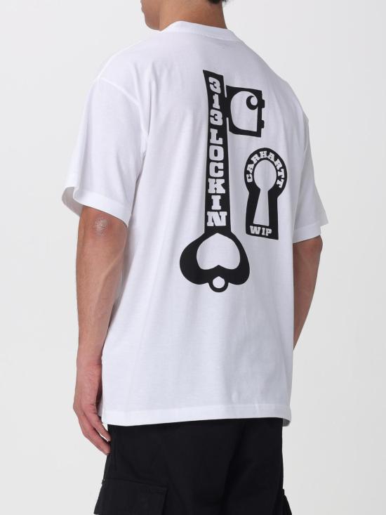 26SS 칼하트 WIP 숏슬리브 락 티셔츠 I036230 02XX White - CARHARTT WIP