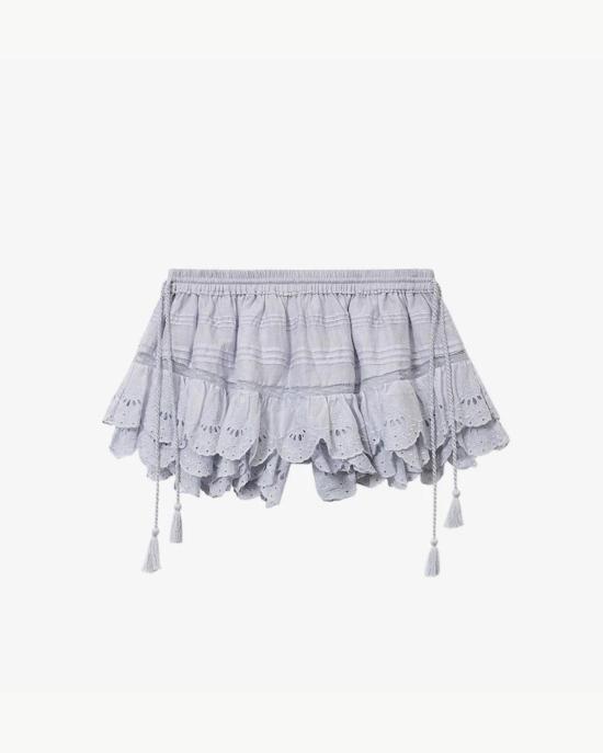  이자벨마랑 숏팬츠 이자벨 마랑 퓨리아 쇼츠 라이트 블루