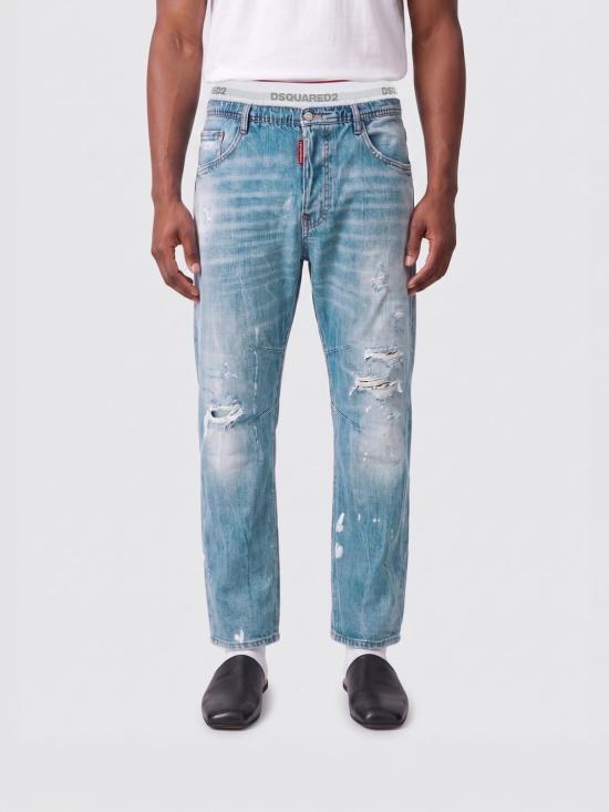 26SS 디스퀘어드2 데님 팬츠 S71LB1734D30038 470 Navy