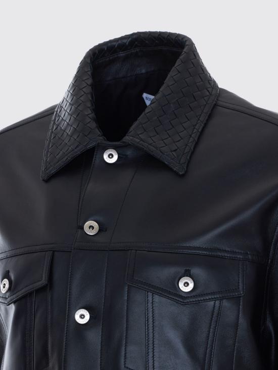26SS 보테가베네타 자켓 869367V64W0 1010 Black - BOTTEGA VENETA