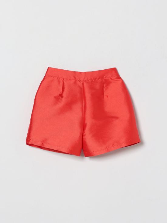 26SS [키즈] 스텔라 맥카트니 쇼츠/버뮤다 TY6E29Z3557 470 Red - STELLA MCCARTNEY
