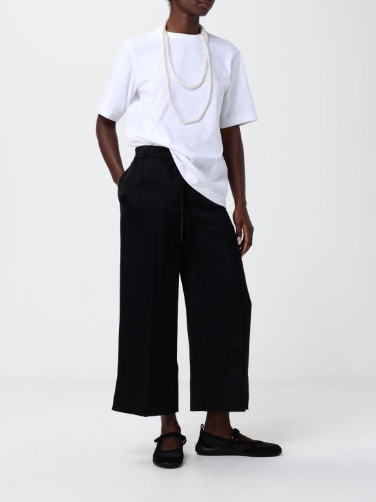 26SS 토템 팬츠 262WRB0398FB0546 001 Black - TOTEME