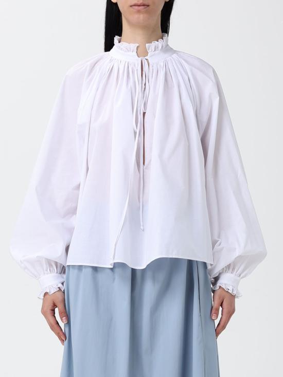 26SS 피티토리노 블라우스 TW6SBL130STD02DX 0010 White