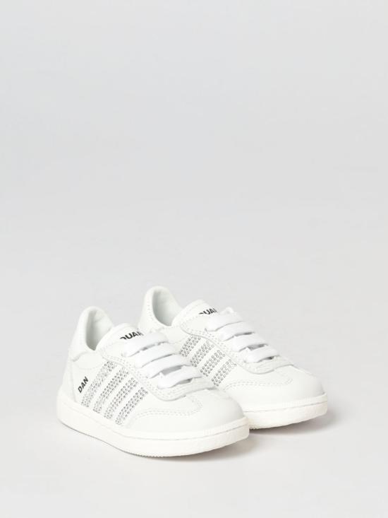26SS [키즈] 디스퀘어드2 슈즈 82663 01 White - DSQUARED2
