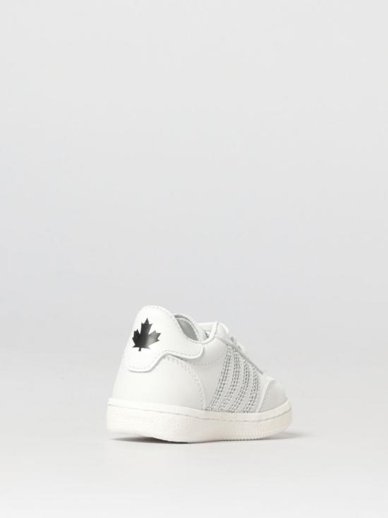 26SS [키즈] 디스퀘어드2 슈즈 82663 01 White - DSQUARED2