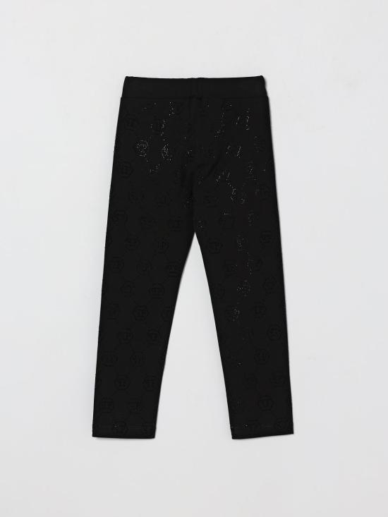 26SS [키즈] 필립 플레인 팬츠 S6PHJGLG206 110 Black - PHILIPP PLEIN