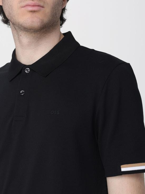 26SS 보스 폴로 티셔츠 50467113 001 Black - BOSS