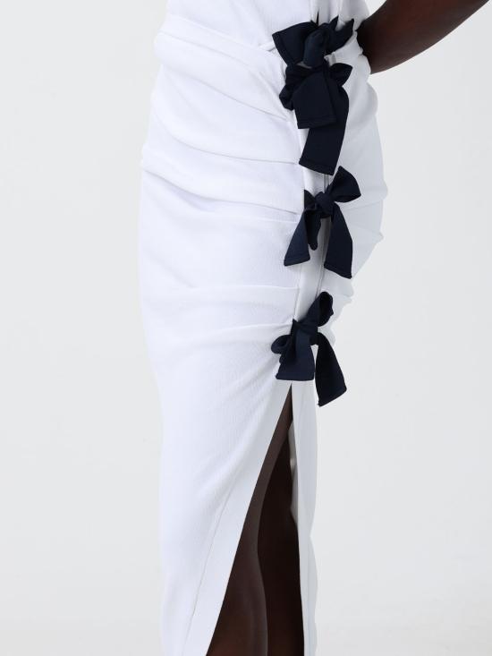 26SS 리비아나 콘티 스커트 L6SA77 A01N1 White - LIVIANA CONTI