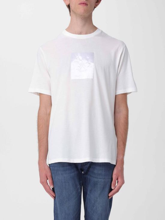 26SS 알마니 반팔 티셔츠 XM002213AF10356 U0009 White