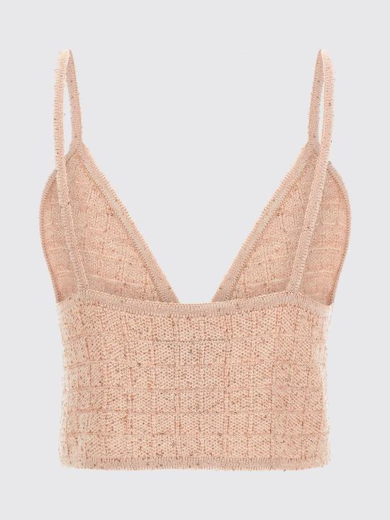 26SS 알레산드라리치 탑 FABX4352K4722 7674 Pink - ALESSANDRA RICH