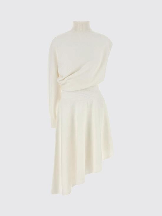 26SS 알라이아 롱 원피스 AA9R2847K160C 054 White - ALAIA