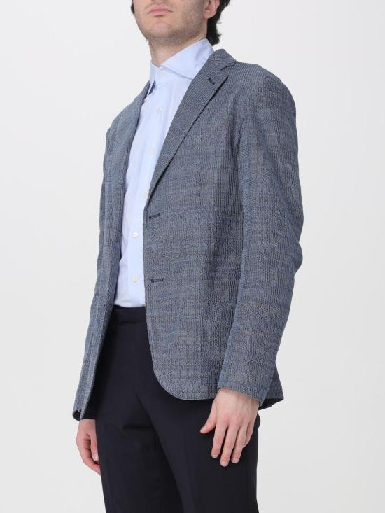 26SS 엠포리오 아르마니 자켓 EM000437AF25310 O6001 Gnawed Blue - EMPORIO ARMANI