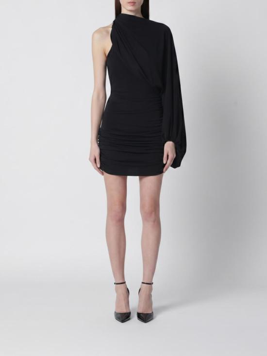 26SS 안다마네 롱 원피스 T190121ATJP073 999 Black