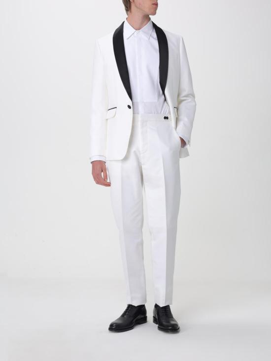 26SS 디스퀘어드2 수트 세트 S74FT0502S36606 100 White - DSQUARED2